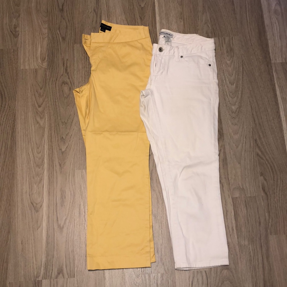 *2 pairs* Capri / cropped pant. Banana Republic